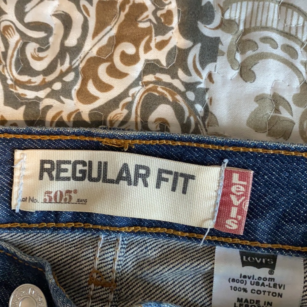 LEVI'S 505 Jeans Regular Fit 31x30 - Picture 8 of 11